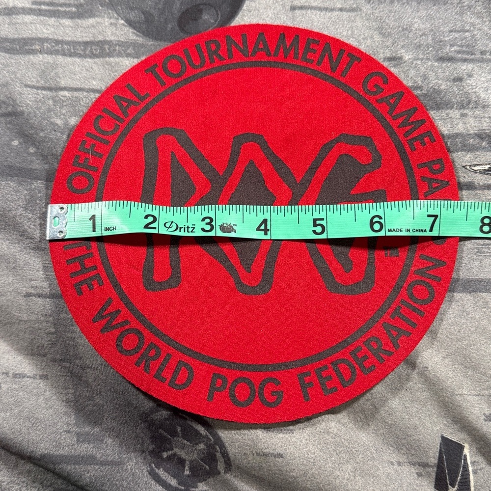 POG Official Tournament Game Pad - Red - Picture 3 of 3